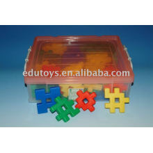 Plastic DIY learning toys